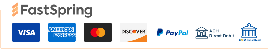 FastSpring payment methods FastSpring payment methods