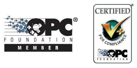 OPC Foundation member and certified logos